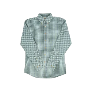 Wrangler Men's Riata Plaid Green White Shirt